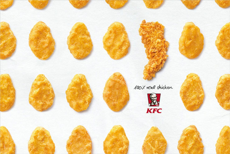 تبلیغ خلاقانه KFC برتر آموز