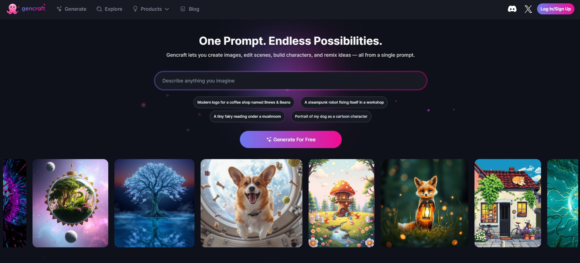 نحوه استفاده از سایت Gencraft.com برای ساخت چهره