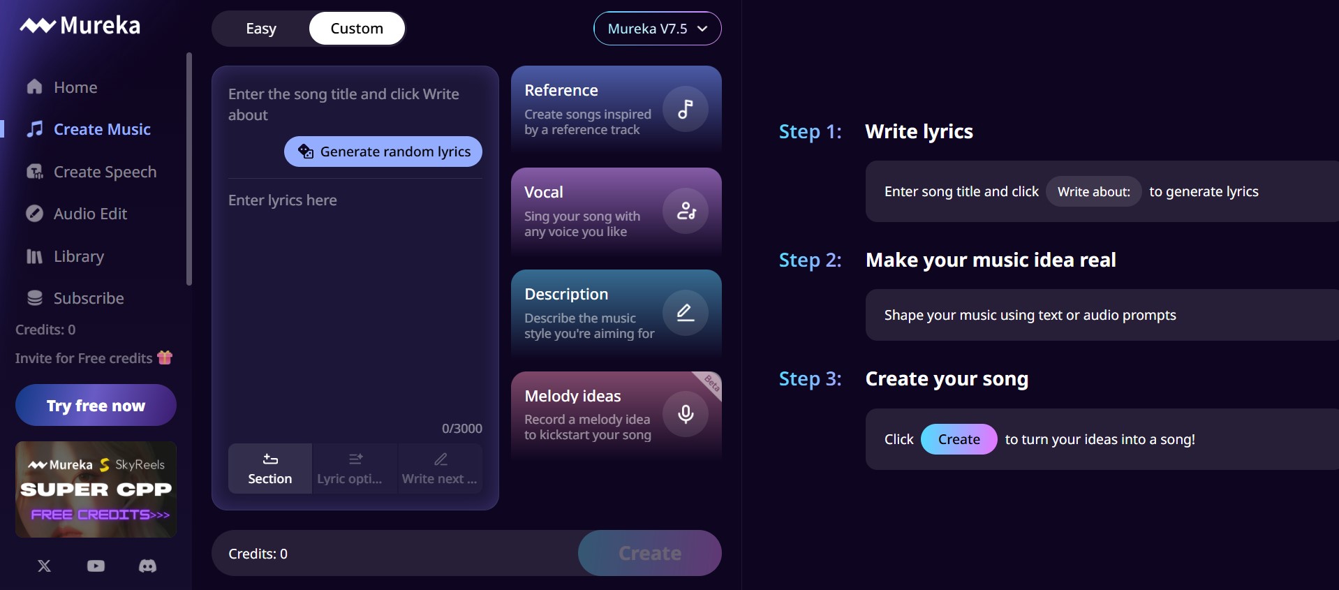 تبدیل متن به آهنگ با هوش مصنوعی Mureka API Platform