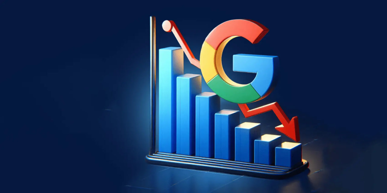 چرا بعد از آپدیت گوگل رتبه افت می‌کنه؟