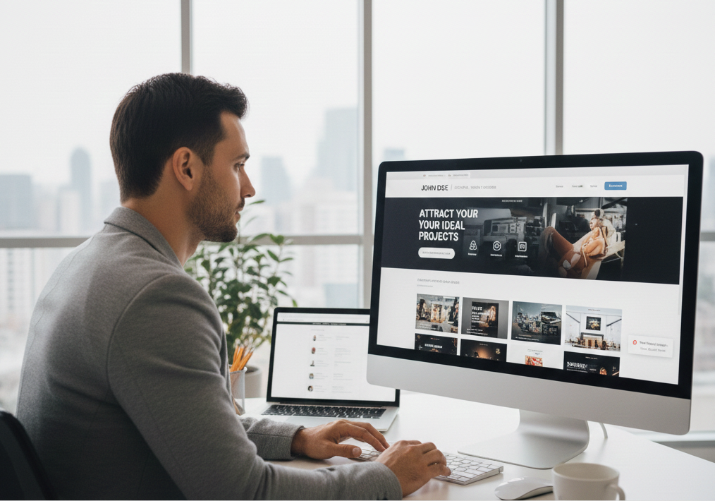 چگونه پروژه طراحی سایت بگیریم؟